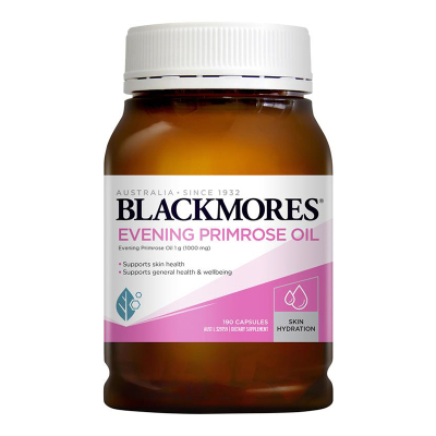 澳佳宝(BLACKMORES)月见草油胶囊190粒/瓶装 澳洲进口膳食营养补充剂 守护女士经期健康