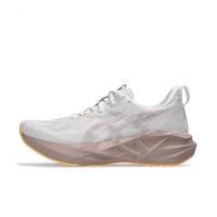 ASICS跑步鞋中性缓震舒适透气贴合弹力支撑柔软着地白色系配色