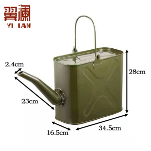 翼澜 扁油桶15L 个