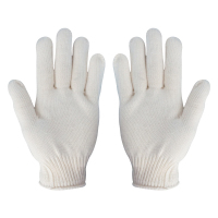 翌嘉YJ5121713纯棉线手套十针加密耐磨棉纱手套(12双)