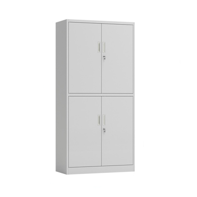 迅迈 通双节390*850*1800mm 钢制办公室文件柜铁皮柜子资料档案柜财务凭证带锁储物柜