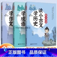 全套3本 小学通用 [正版]既又阅读 读小古文学作文/学历史/学成语全3册套装 华东理工大学出版社 跨学科练习看古文学作