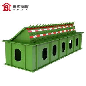 盛辉嘉业 电动液压翻板路障机电动升降带刺道路设施防撞阻车器定制3米起拍