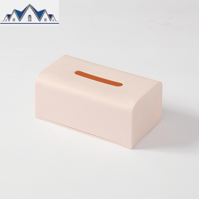 北欧纸巾盒抽纸盒创意家用客厅餐厅茶几办公桌面纸巾抽纸收纳 三维工匠收纳盒