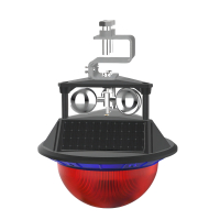 讯博士 TYNJSD760 3.7V 1.8W IP65 0.3Hz LED 太阳能警示灯 1.00 盏/台(计价单位:台)红色