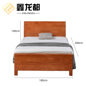 鑫龙都床木质