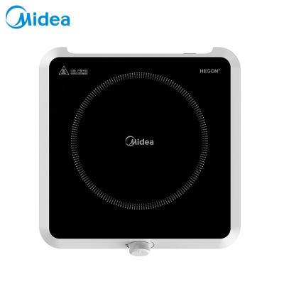 美的(Midea)电磁炉多功能大功率 C22-RX2207TQ 精致小体积 4D防水 旋磁叠式大线盘