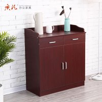 质凡餐边柜储物柜厨房茶水柜 两门两抽茶水柜 定制油漆柜 80*40*90cm