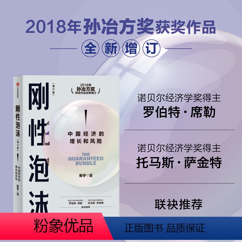 [正版]刚性泡沫 朱宁著 2018年孙冶方奖获奖作品全新增订 诺贝尔经济学奖得主罗伯特席勒 读懂中国经济的过去与未来