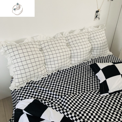 北欧双人床头靠垫公主大靠背简约床上护腰靠枕长条榻榻米软包墙靠舒适主义