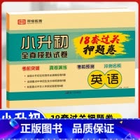 小升初18套真题卷(英语) 小学升初中 [正版]2023小升初真题卷语文数学英语试卷必刷题人教版小学毕业升学总复习入学测