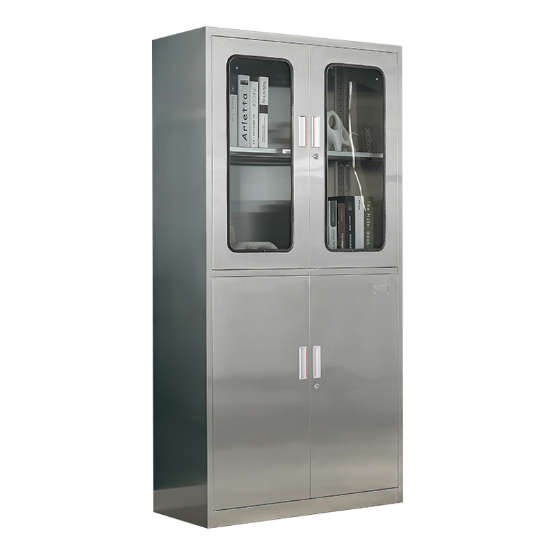 东升顺不锈钢文件柜档案柜资料柜储物柜器械柜仪器柜201全不锈钢等器柜