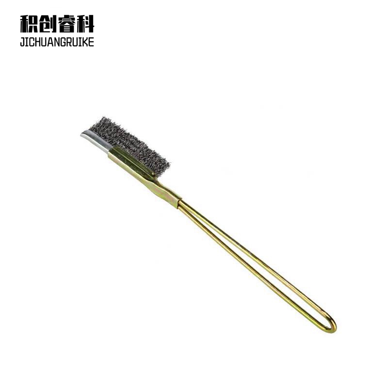 积创睿科 不锈钢硬丝直头刷 刀型 把