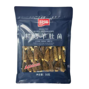 昌顺50克羊肚菌煲汤食材美味菌菇汤料包干货山珍菌子