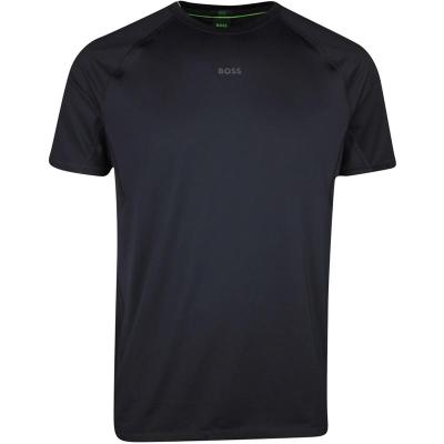 Hugo Boss男士短袖T恤 弹力吸湿排汗修身运动T恤简约休闲短袖上衣简约T恤