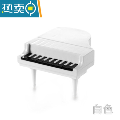 敬平钢琴水果叉家用欧式套装水果签果插签创意可爱甜品吃水果的小叉子 白色