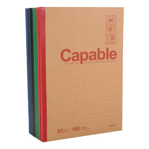 晨光 M&G 无线装订笔记本 APYJY550 B5 100页/本 8 本/包 (混色) 封