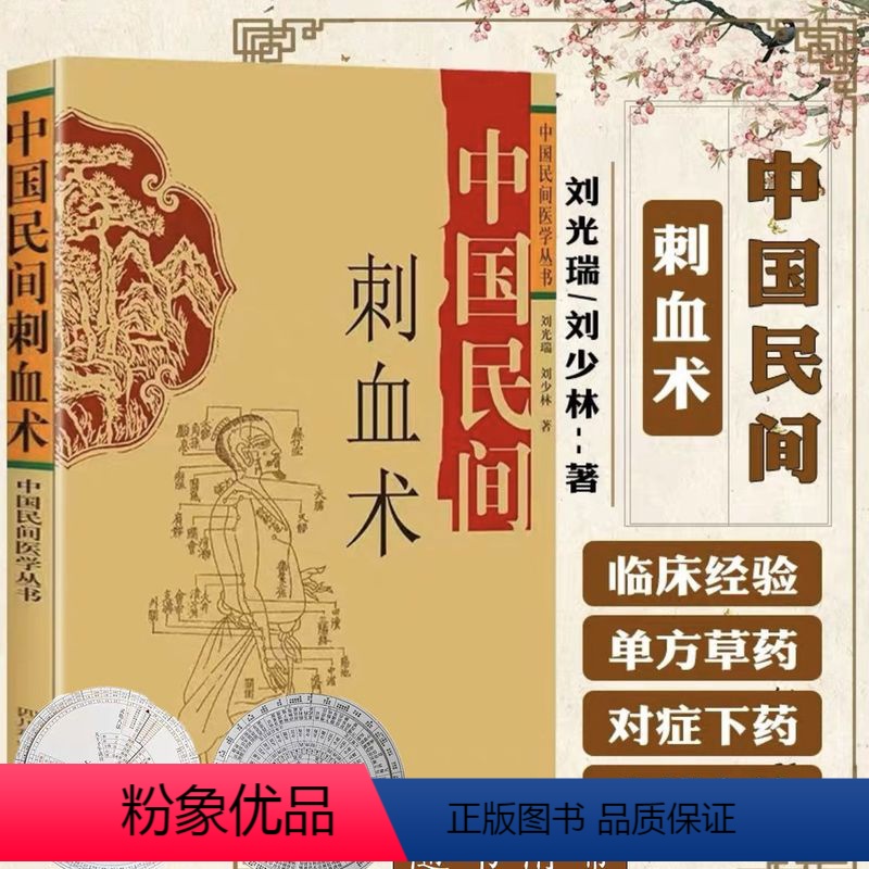 [正版]中国民间刺血术中医书籍大全 随机赠罗盘 中国民间医学丛书治大病民间治病手法单方草药临床经验特效良法良药中医常见