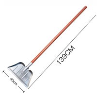 吉迎尚品 锰钢加厚除冰铲除雪铲 宽40cm长1.2米 把