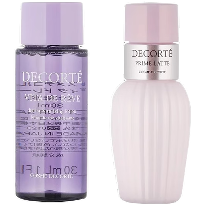 黛珂(COSME DECORTE)紫苏牛油果水乳小样30ml*1组控油改善痘补水维护闭口