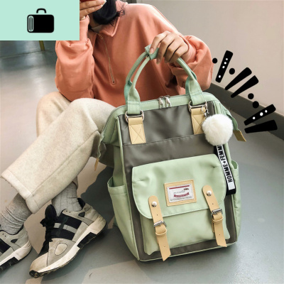 古着感书包女韩版高中森系大容量背包校园日系双肩包女学生ins风NEWLAKE