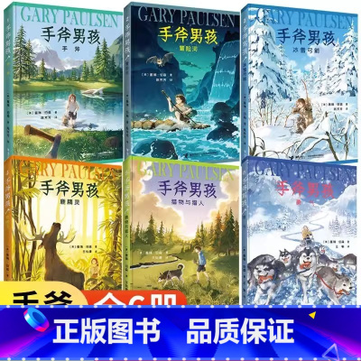 手斧男孩(共6册) [正版]手斧男孩系列全套6册纽伯瑞儿童文学大奖小说三四五六年级小学生课外阅读书籍冒险探险故事成长励志