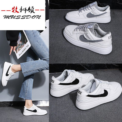 牧狮顿(MUSSDON)2021年夏季新款百搭学生平底休闲鞋ins超火女潮鞋子轻便防滑板鞋