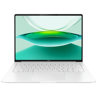 荣耀MagicBook Pro 14 2025超轻超薄AI笔记本电脑 3.1K超高清高刷 触控屏 空间音频 UItra9-285H 32G内存 1TB固态 月光白