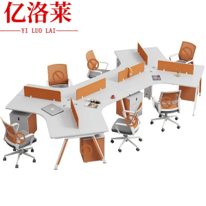 亿洛莱 六人职员桌 3826*2194mm 张