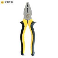 欧克 Ouke8英寸胶柄普抛钢丝钳老虎钳平口钳 8英寸200mm OK-3005