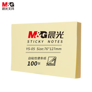 晨光(M&G)3X5自粘便条纸100(经典办公)YS-05