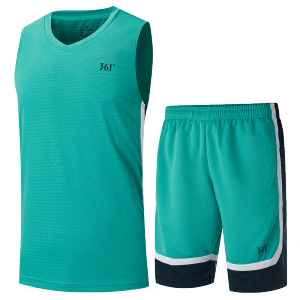 361°运动套装男夏季新款篮球套装舒适运动服552421903
