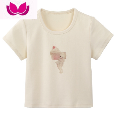 七斓纯欲短款短袖正肩T恤女夏季BM风辣妹设计感修身紧身美式甜辣上衣