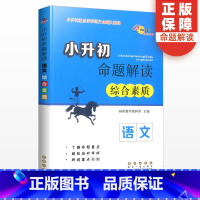 小升初命题解读语文综合素质 [正版]2024新版小升初命题解读语文综合素质小学毕业升学总复习资料包期中期末复习资料辅导专