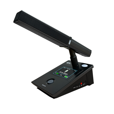 QNOA 启诺 QN-MWC5000Sc/d 无线会议话筒 充电款专业会议方管麦克风 黑 台