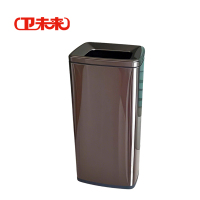 卫未来 不锈钢垃圾桶 30升黑金 个