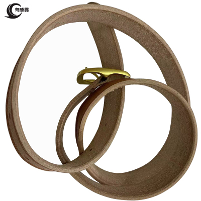 有成鑫 铜扣电工皮带 1.3米头层牛皮 /条