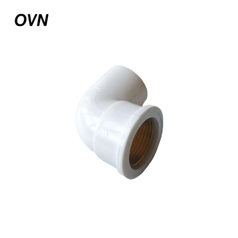 OVN PVC铜内丝弯头 32mm*6分 10个1包 包