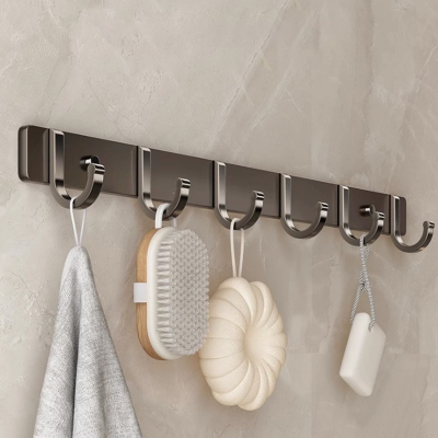  征集买家秀!阿斯卡利(ASCARI)挂钩免打孔强力承重壁挂粘钩卫生间墙上粘胶毛巾衣服浴室门后衣架