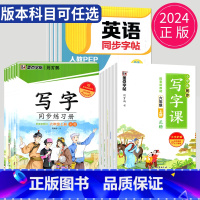 语文 同步练字帖 二年级上 [正版]2024墨点字帖语文写字同步练习册写字课英语字帖一二三四五六年级上下册小学生同步