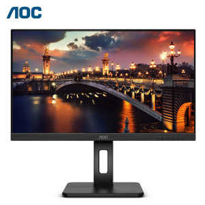 冠捷(AOC) 27英寸 2K高清 75Hz 广色域IPS 旋转升降 家用设计办公TUV低蓝光液晶专业显示器Q27P2U