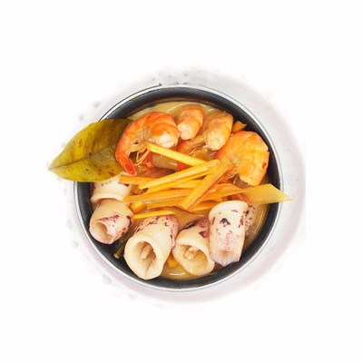 博多客冬阴功汤料香料组合:香茅草+南姜+青柠檬+干柠檬叶一份3人3次量