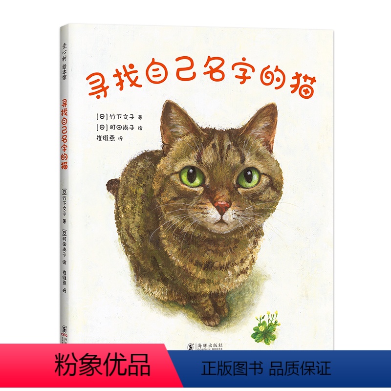 单本全册 [正版]寻找自己名字的猫 温馨 感动 睡前故事绘本MOE绘本书店大奖 竹下文子 町田尚子 猫 宠物 亲情 爱