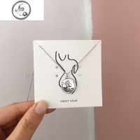 甜酸毛衣链长款百搭简约硬币项链女锁骨链颈脖子饰品韩版学生森系 JiMi