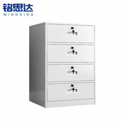 铭思达钢制桌下柜四抽台