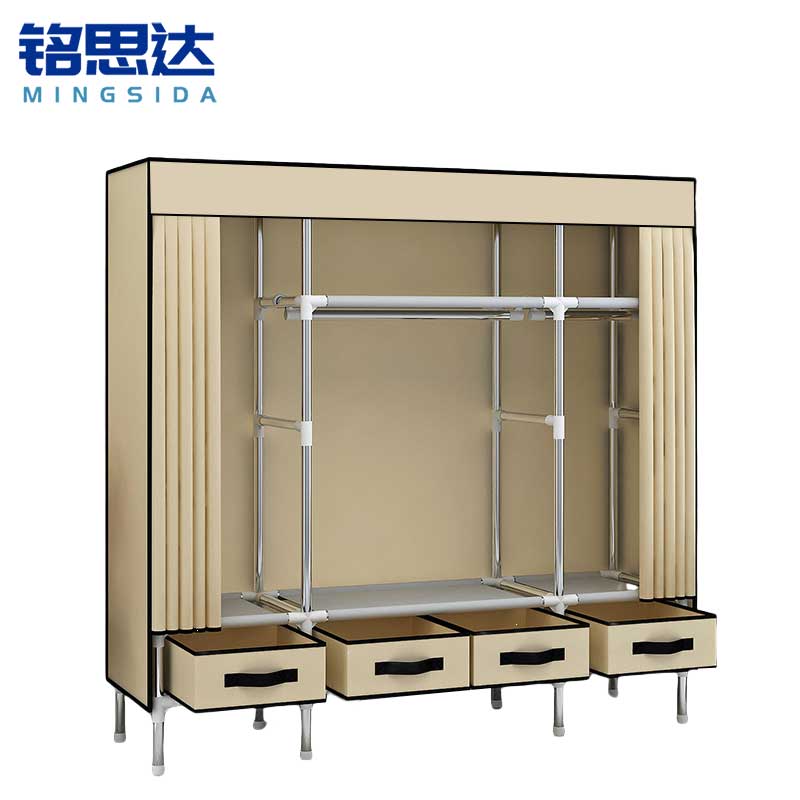 铭思达简易布衣柜165cm个
