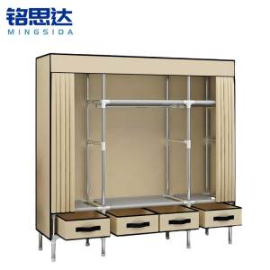 铭思达简易布衣柜165cm个