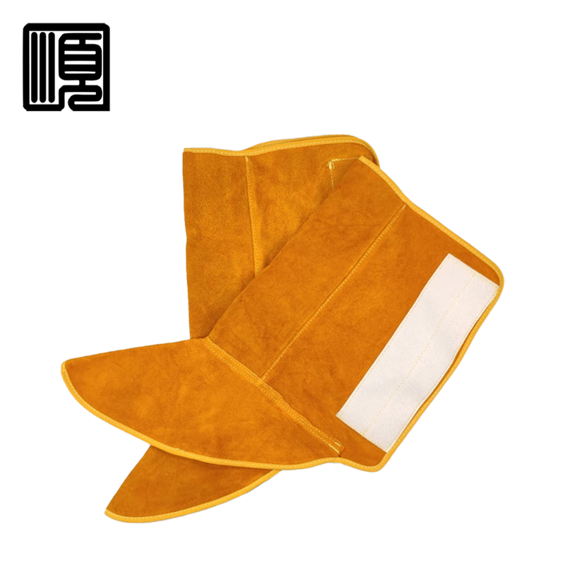 顺心捷 牛皮护脚罩 31cm 双