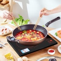 爱仕达ASD智能预约定时电磁炉AI-F2131C 黑色微晶面板2风机过热保护轻奢设计