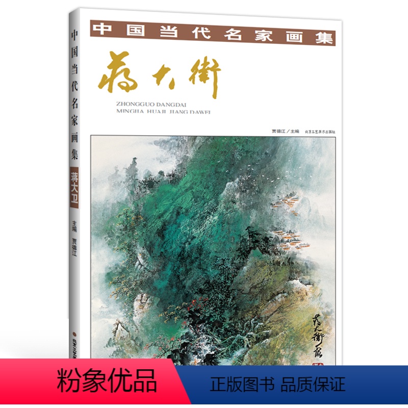 [正版]中国当代名家画集蒋大卫 山水画 国画绘画系列书籍